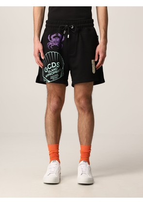 Gcds cotton jogging shorts with prints