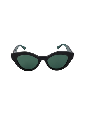 Gucci Green Cat Eye Ladies Sunglasses GG0957S 001 51
