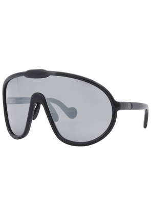 Moncler Halometre Smoke Mirror Shield Unisex Sunglasses ML0184 01C 00