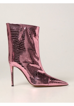 Alexandre Vauthier ankle boots with python print