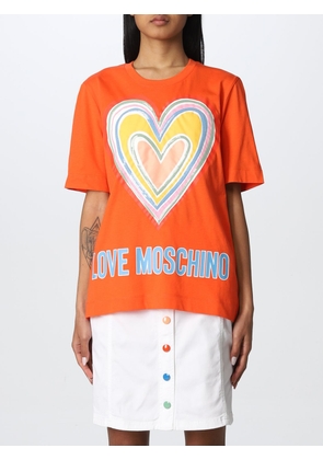 Love Moschino basic t-shirt with logo print