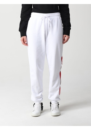 Trousers LOVE MOSCHINO Woman colour White