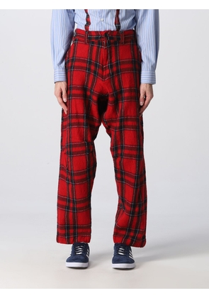 Trousers COMME DES GARÇONS SHIRT Men colour Red