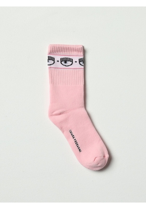 Socks CHIARA FERRAGNI Woman colour Pink
