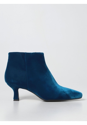 Flat Ankle Boots ANNA F. Woman colour Blue