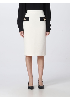 Skirt MOSCHINO COUTURE Woman colour White