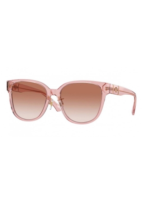 Versace Pink Gradient Pink Square Ladies Sunglasses VE4460D 543413 57