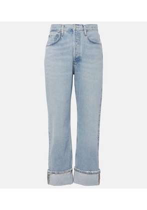 Agolde Fran mid-rise straight jeans