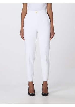 Trousers ELISABETTA FRANCHI Woman colour White