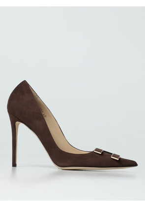 Court Shoes ELISABETTA FRANCHI Woman colour Brown