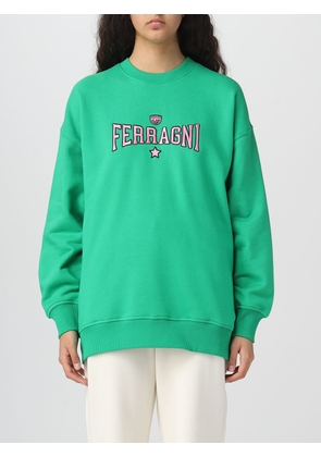 Sweatshirt CHIARA FERRAGNI Woman colour Green
