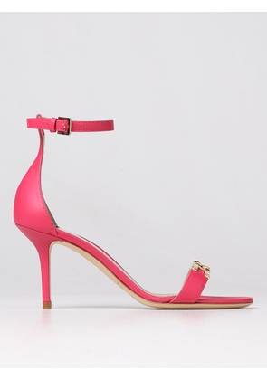 Heeled Sandals ELISABETTA FRANCHI Woman colour Fuchsia
