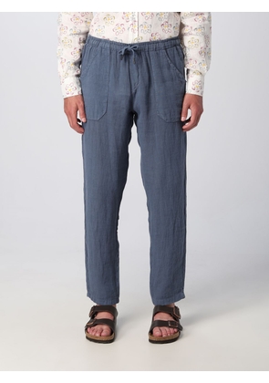 Trousers BARONIO Men colour Gnawed Blue