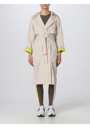 Trench Coat OOF WEAR Woman colour Yellow Cream