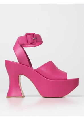 Heeled Sandals PALOMA BARCELÒ Woman colour Pink