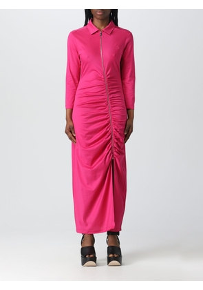 Dress KARL LAGERFELD Woman colour Fuchsia