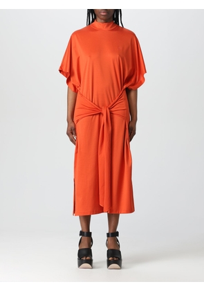 Dress KARL LAGERFELD Woman colour Orange
