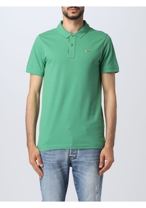 Polo Shirt TOMMY JEANS Men colour Green