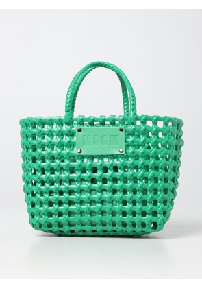 Handbag MSGM Woman colour Green