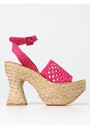 Heeled Sandals PALOMA BARCELÒ Woman colour Pink