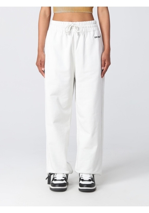 Trousers OFF-WHITE Woman colour White