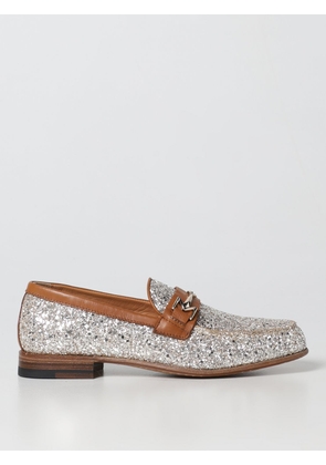 Loafers MORESCHI Woman colour Gold