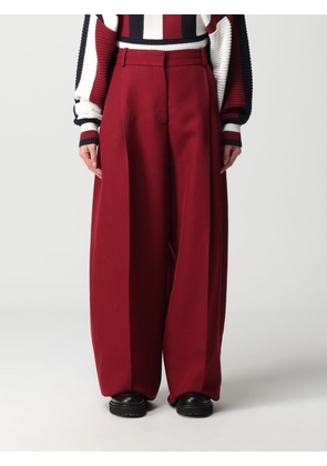 Trousers TOMMY HILFIGER COLLECTION Woman colour Red