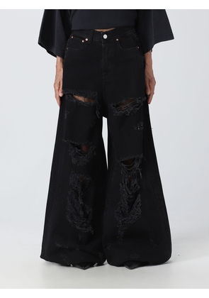 Jeans VETEMENTS Woman colour Black
