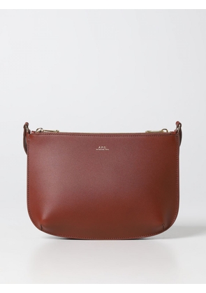 Shoulder Bag A.P.C. Woman colour Brown