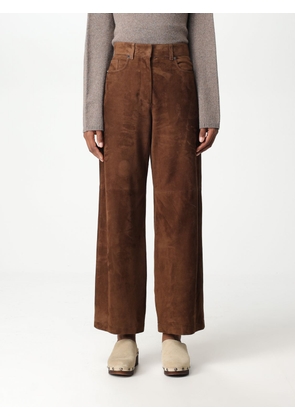 Trousers 'S MAX MARA Woman colour Brown