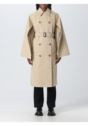 Trench Coat BURBERRY Woman colour Beige