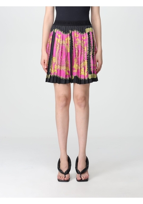Skirt VERSACE JEANS COUTURE Woman colour Fuchsia