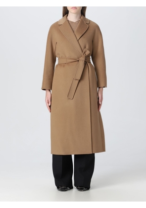 Coat 'S MAX MARA Woman colour Brown