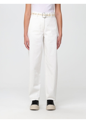 Trousers JIL SANDER Woman colour White