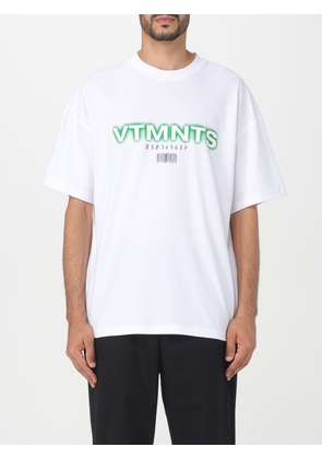 T-Shirt VTMNTS Men colour White
