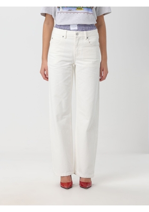 Jeans ALEXANDER WANG Woman colour White