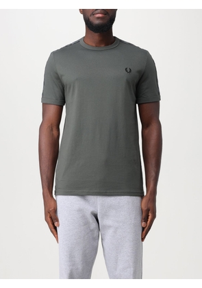 T-Shirt FRED PERRY Men colour Green