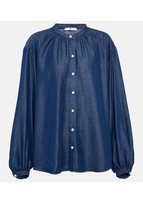 7 For All Mankind Button-up tencel blouse