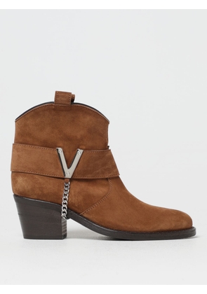 Flat Ankle Boots VIA ROMA 15 Woman colour Brown