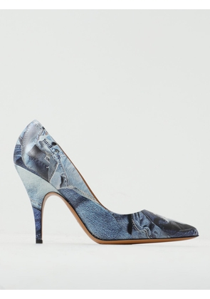 Court Shoes MOSCHINO JEANS Woman colour Blue