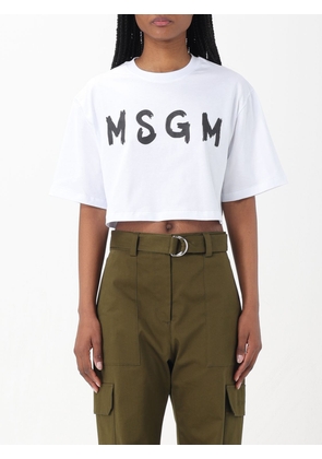 T-Shirt MSGM Woman colour White