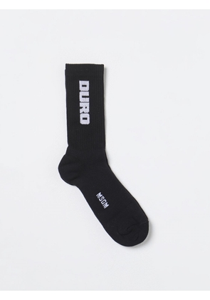 Socks MSGM Men colour Black