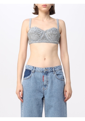 Top MOSCHINO JEANS Woman colour Denim