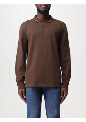Polo Shirt FRED PERRY Men colour Brown