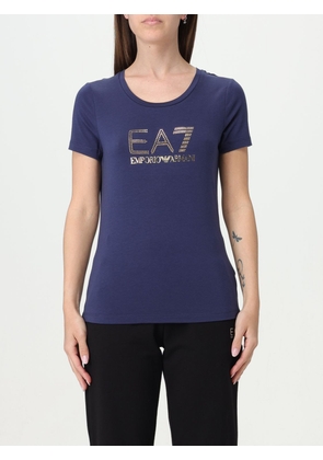 T-Shirt EA7 Woman colour Blue