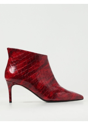 Heeled Ankle Boots ANNA F. Woman colour Red