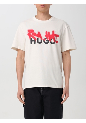 T-Shirt HUGO Men colour Cream