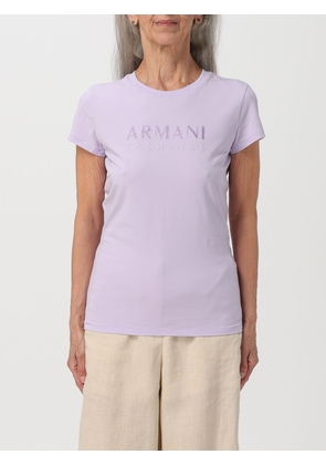 T-Shirt ARMANI EXCHANGE Woman colour Lilac