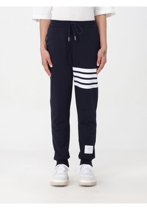 Trousers THOM BROWNE Woman colour Blue