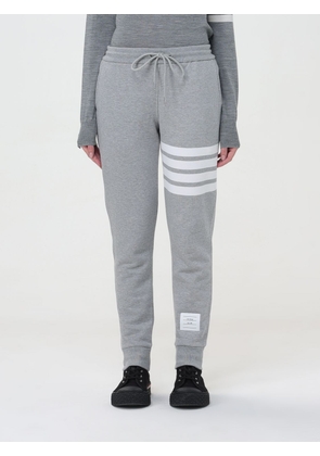 Trousers THOM BROWNE Woman colour Grey
